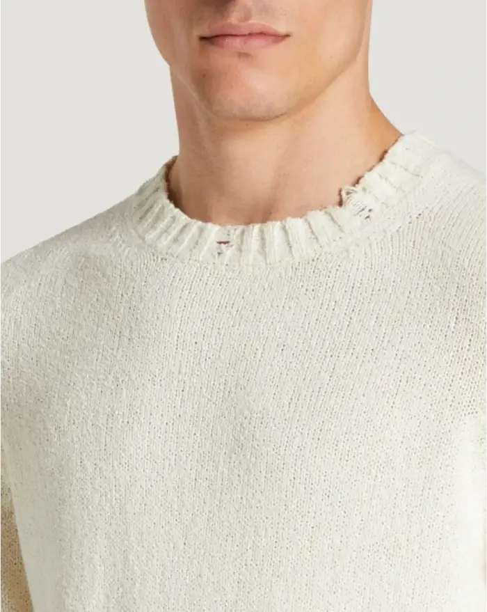 Pantaloni Torino Maglia in cotone bio In Vendita
