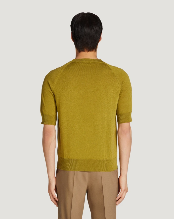 Pantaloni Torino Maglia in cotone e viscosa In Saldo