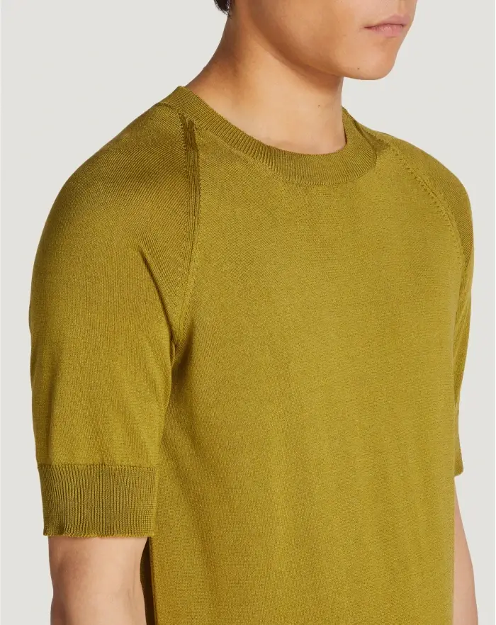 Pantaloni Torino Maglia in cotone e viscosa In Saldo