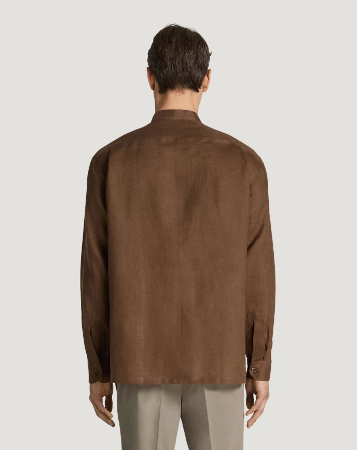 Pantaloni Torino Camicia in lino Nuova