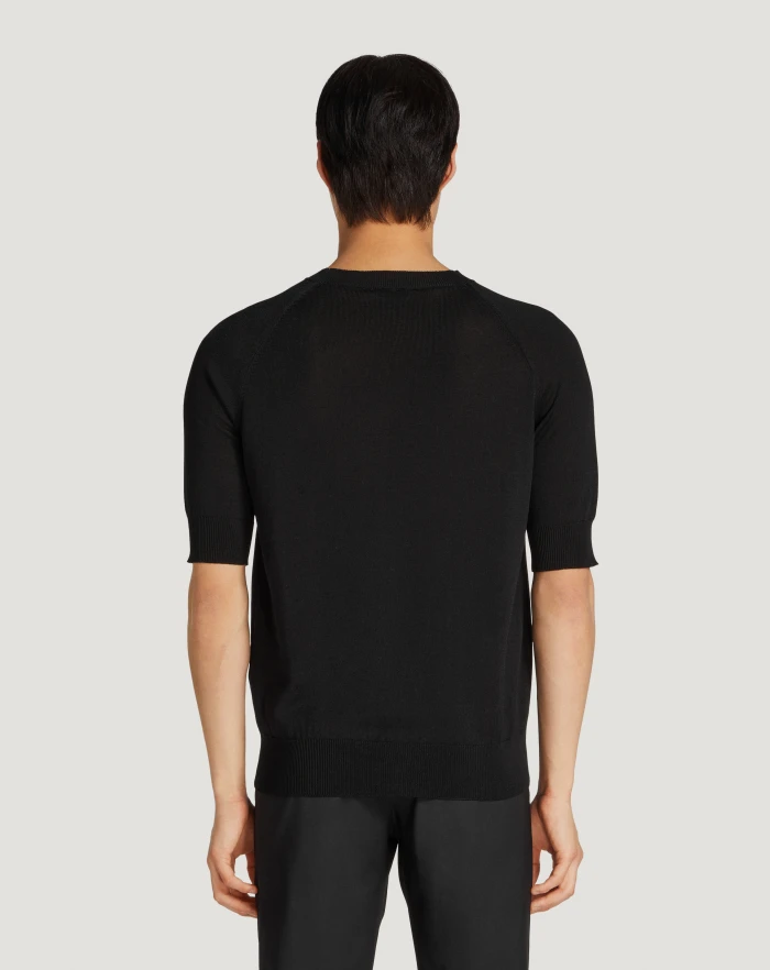 Pantaloni Torino Maglia in cotone e viscosa Moda