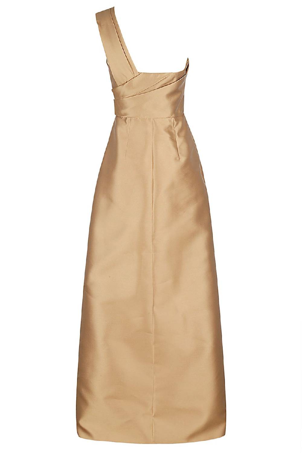 ALBERTA FERRETTI Abito Mikado Beige Affare Del Giorno