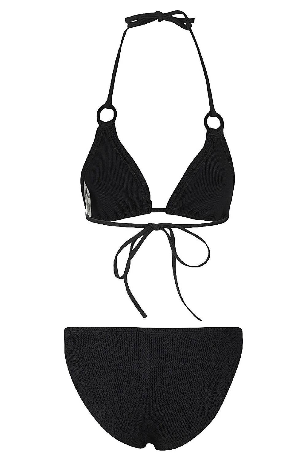 HUNZA G Bikini Eva Nero In Saldo