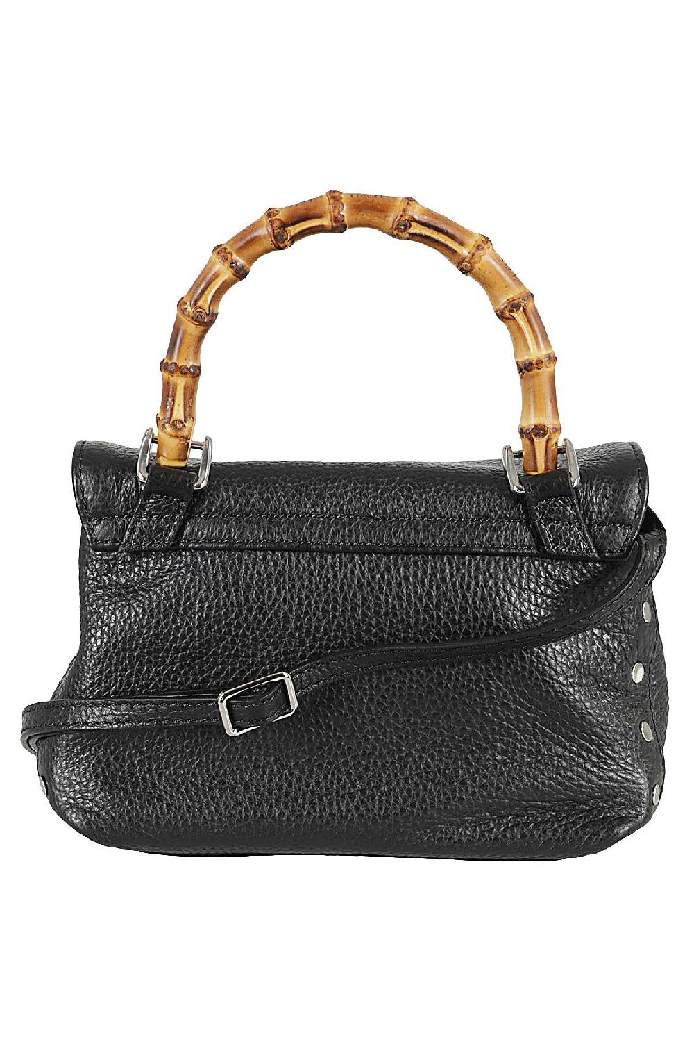 ZANELLATO Borsa Postina Daily Bamboo Baby Nera Italia
