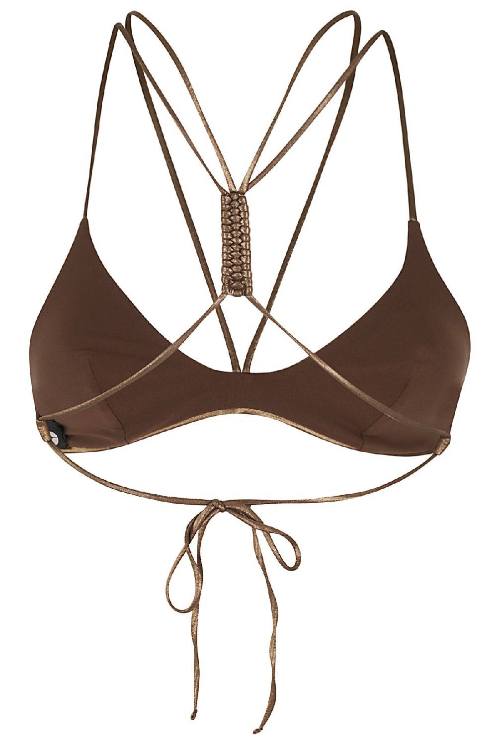 EXILIA Top Bikini Mana Pecan Qualità