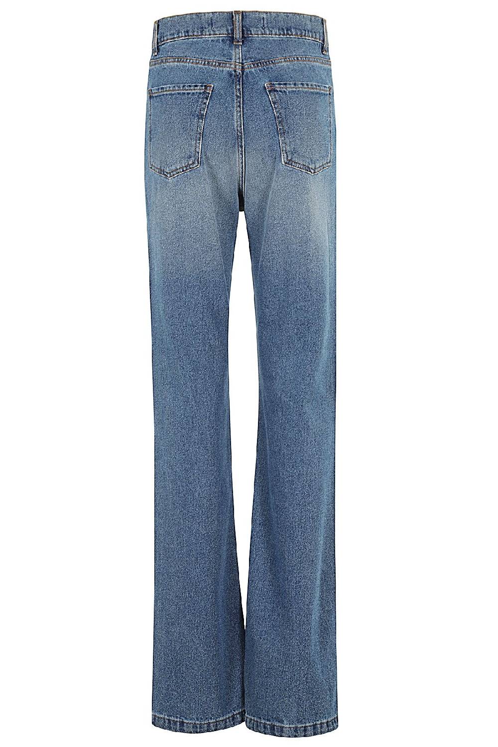 FEDERICA TOSI Jeans Straight Azzurro Promozione Limitata