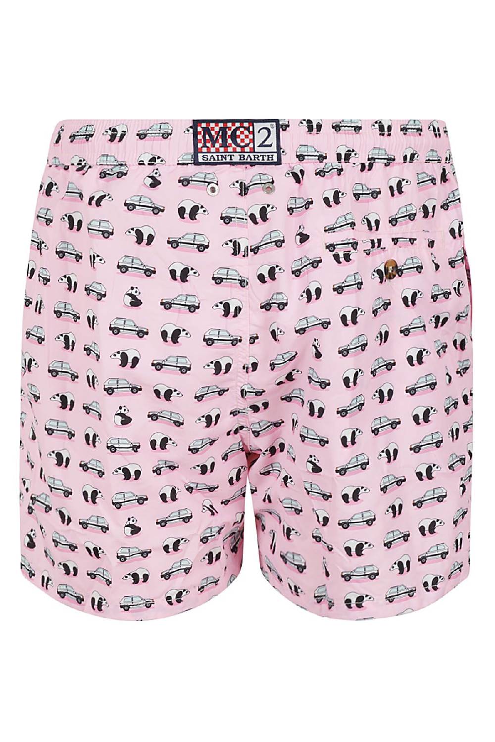MC2 SAINT BARTH Costume Bermuda Panda Rosa Presa