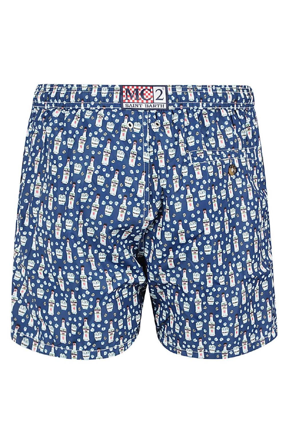 MC2 SAINT BARTH Costume Bermuda Sambuca Blu Sconto