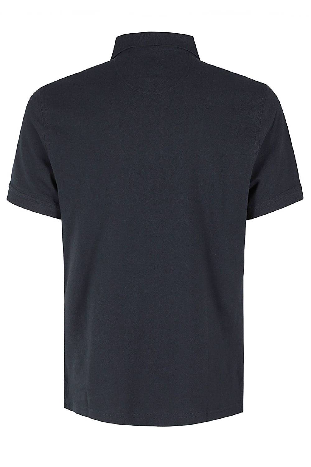 BARBOUR Polo Piquet Navy Blu Saldi