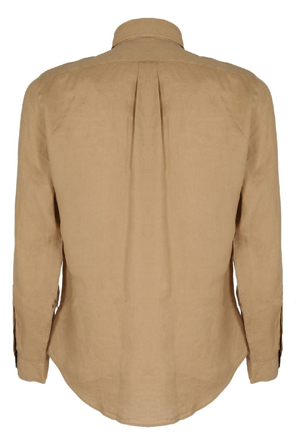 POLO RALPH LAUREN Camicia Sport Lino Beige Italia