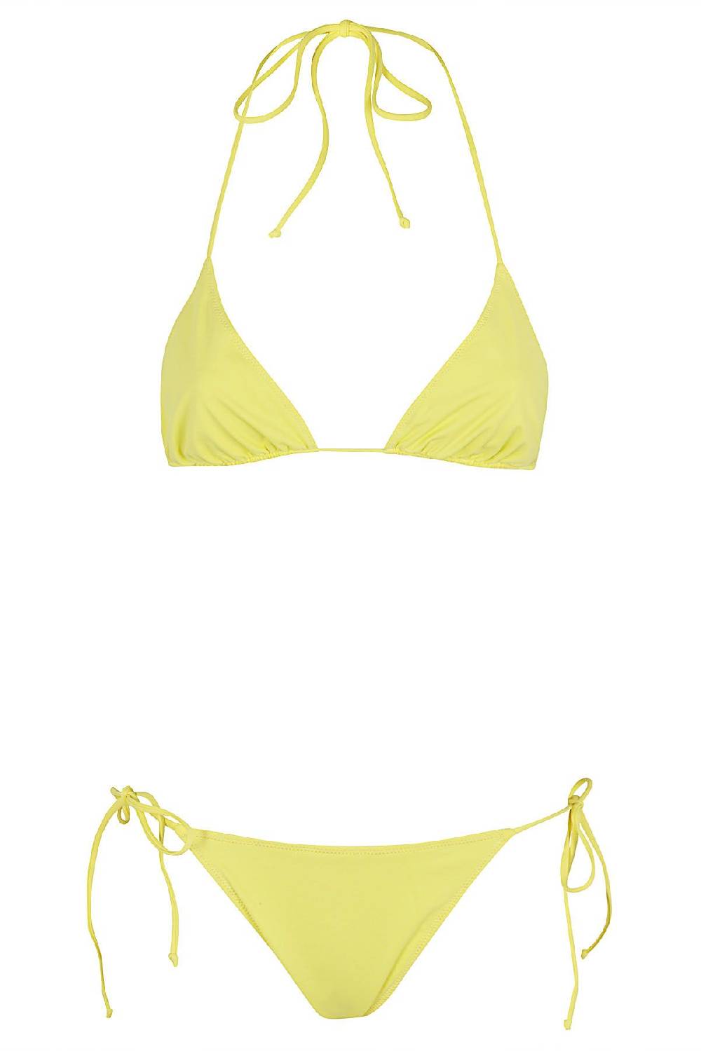 MC2 SAINT BARTH Bikini Slip Giallo e Azzurro Vendita Calda