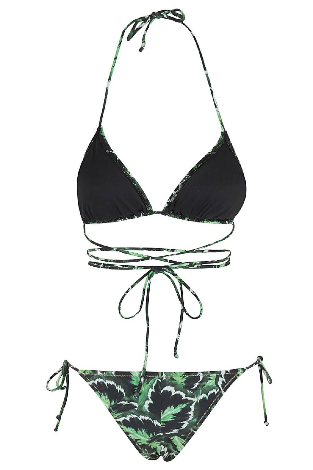 REINA OLGA Costume Bikini Leaf Nuova