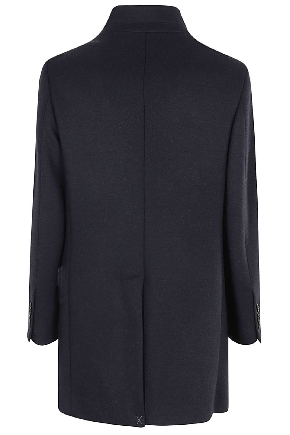 FAY Cappotto Ganci Blu Sottocosto
