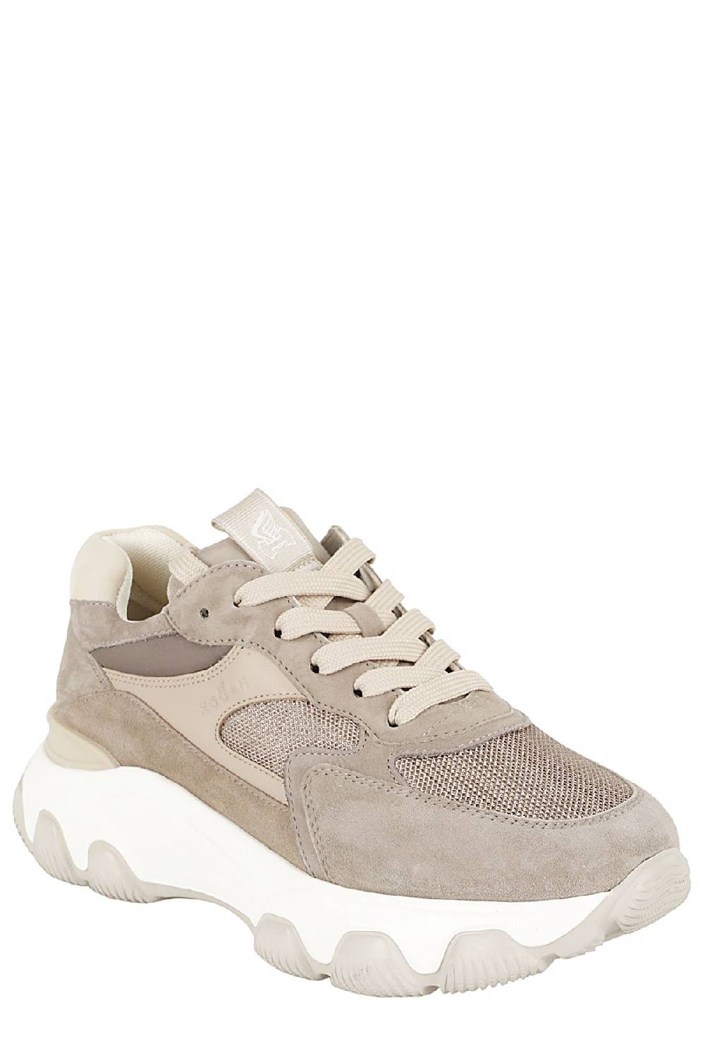 HOGAN Sneakers Hyperactive Suede Tortora Offerta