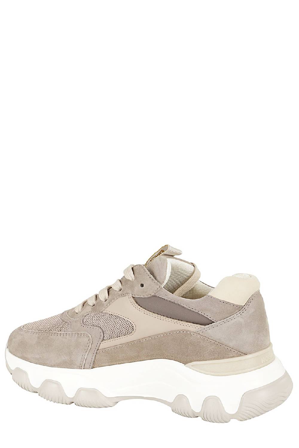 HOGAN Sneakers Hyperactive Suede Tortora Offerta