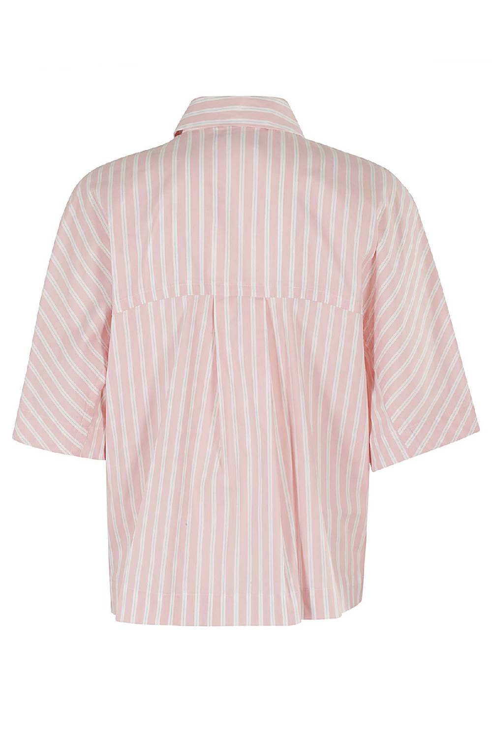 SEMI COUTURE Camicia Victoria Over Righe Rosa In Linea