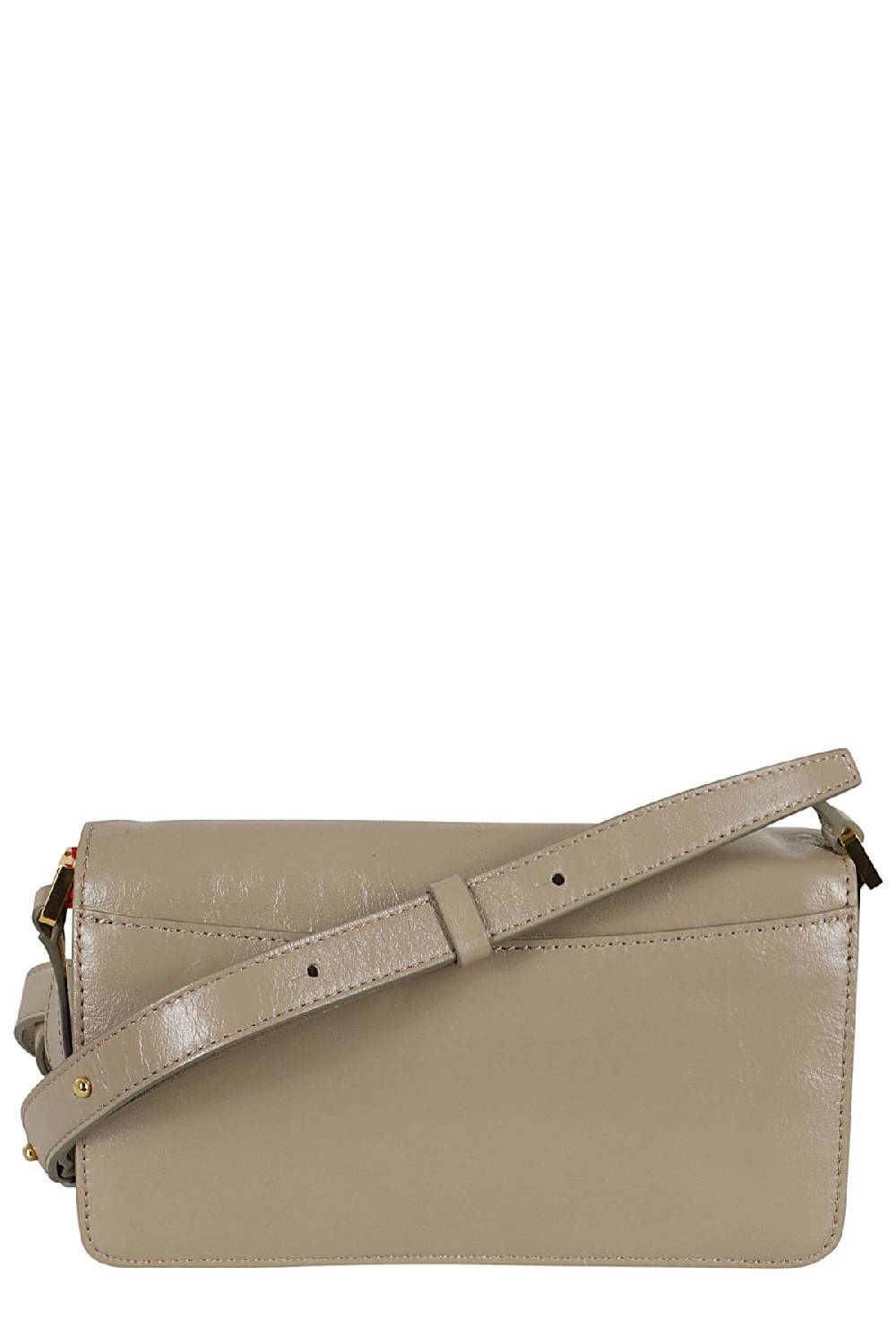 MARNI Borsa Trunk Soft East West Taupe Qualità
