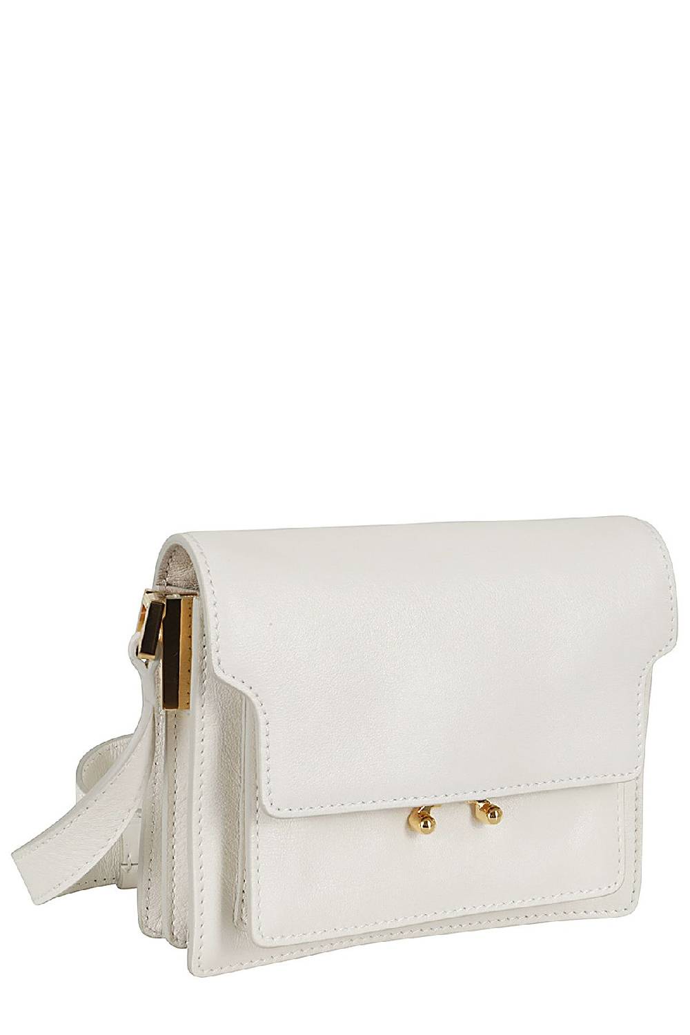 MARNI Borsa Trunk Soft Mini Bianca Vendita