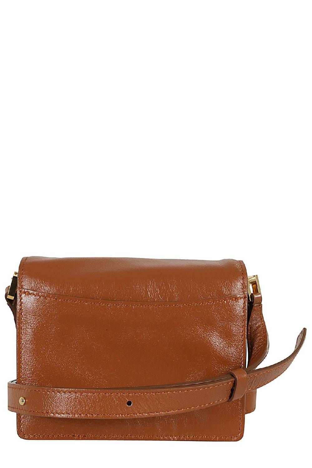 MARNI Borsa Trunk Soft Mini Marrone Promozione