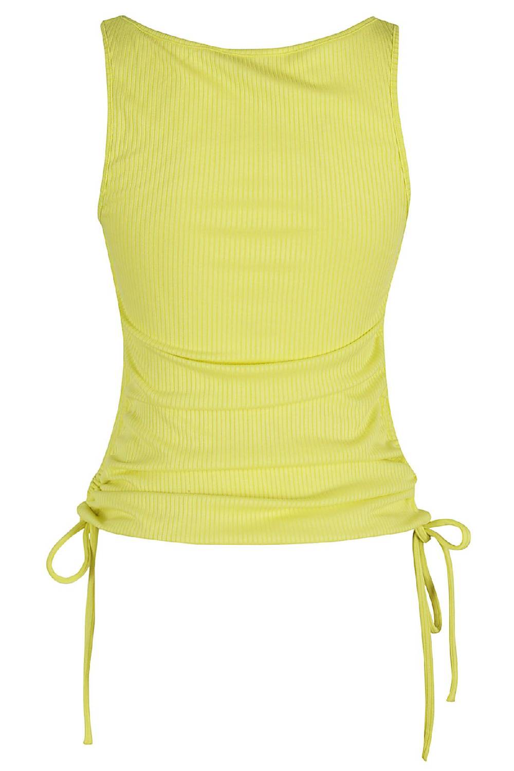 AMEN Top Tank Rib Giallo Negozi Online