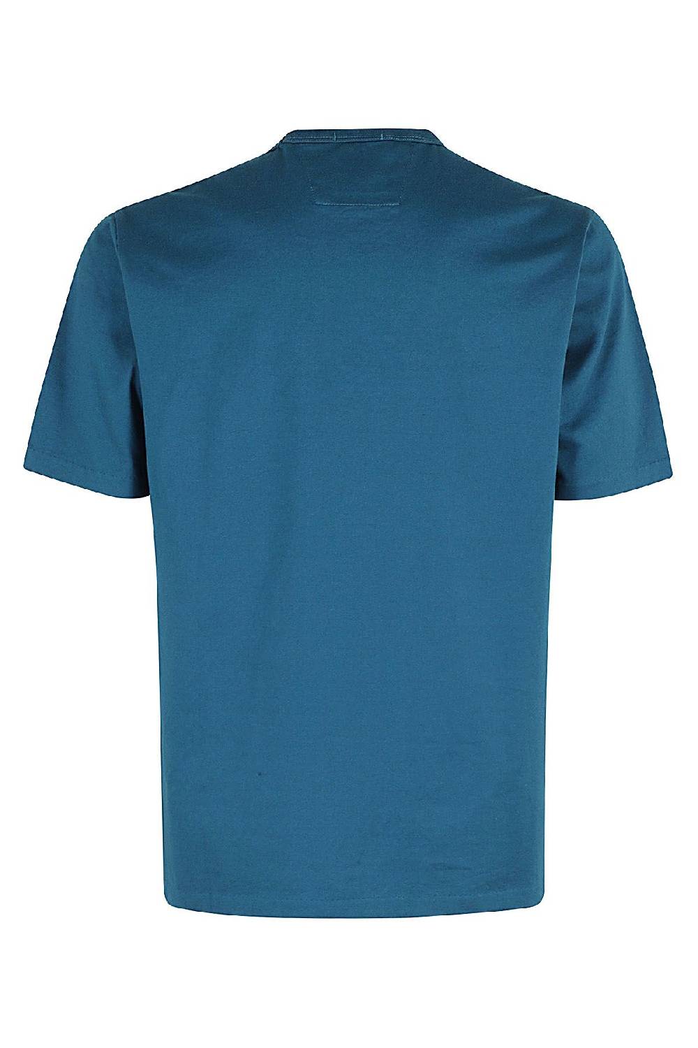 CP COMPANY T-shirt Twisted Pocket Blu Economico
