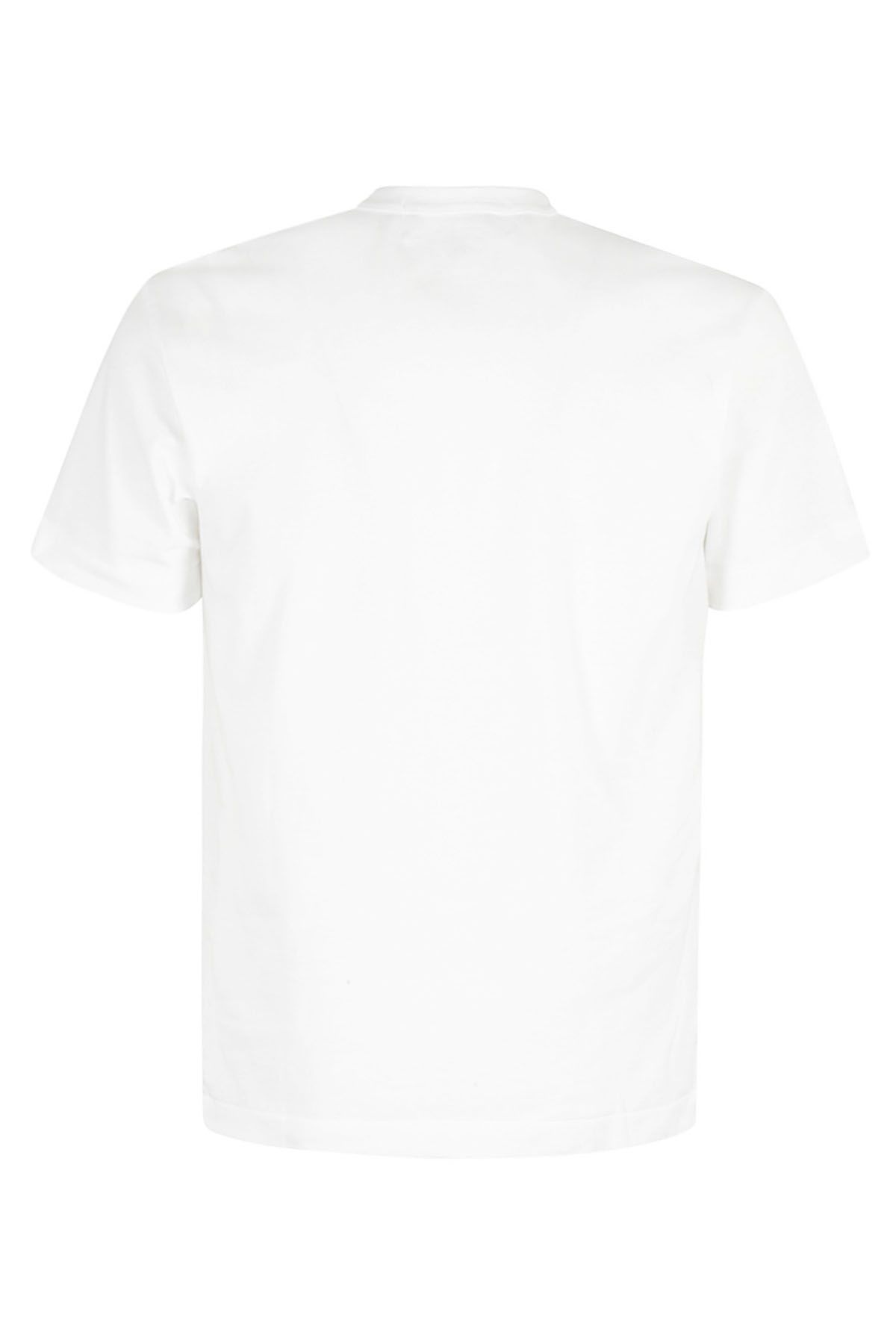 COMME DES GARCONS PLAY T-Shirt Bianca Italy