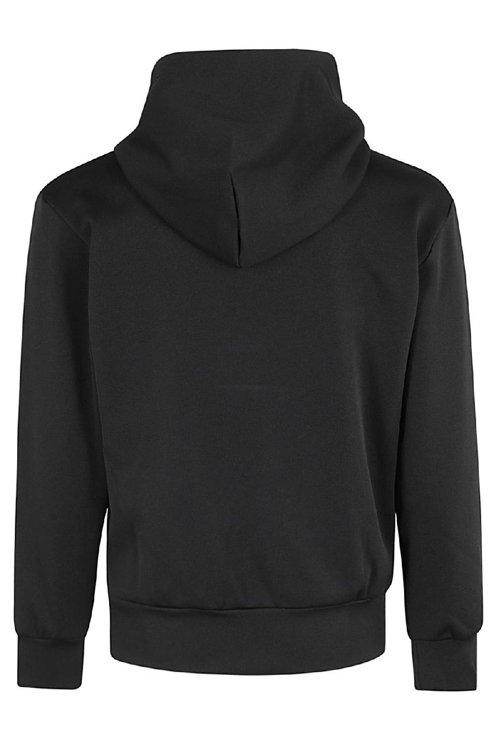 COMME DES GARCONS PLAY Felpa Con Cappuccio Cuore Rosso Nera Nuovo