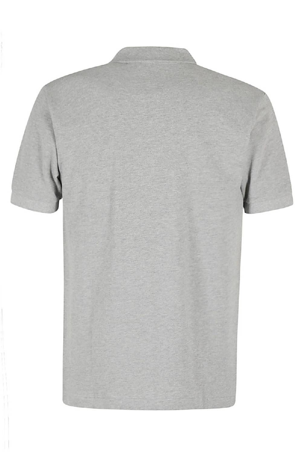 COMME DES GARCONS PLAY Polo Black Heart Grigia Promozione