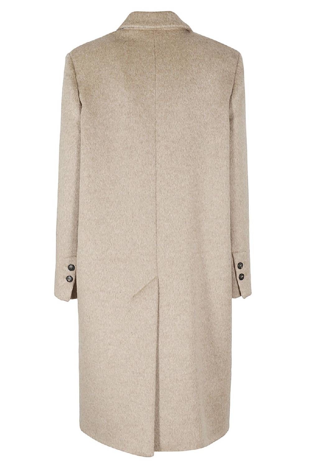 TELA Cappotto Doppiopetto Beige Vendita