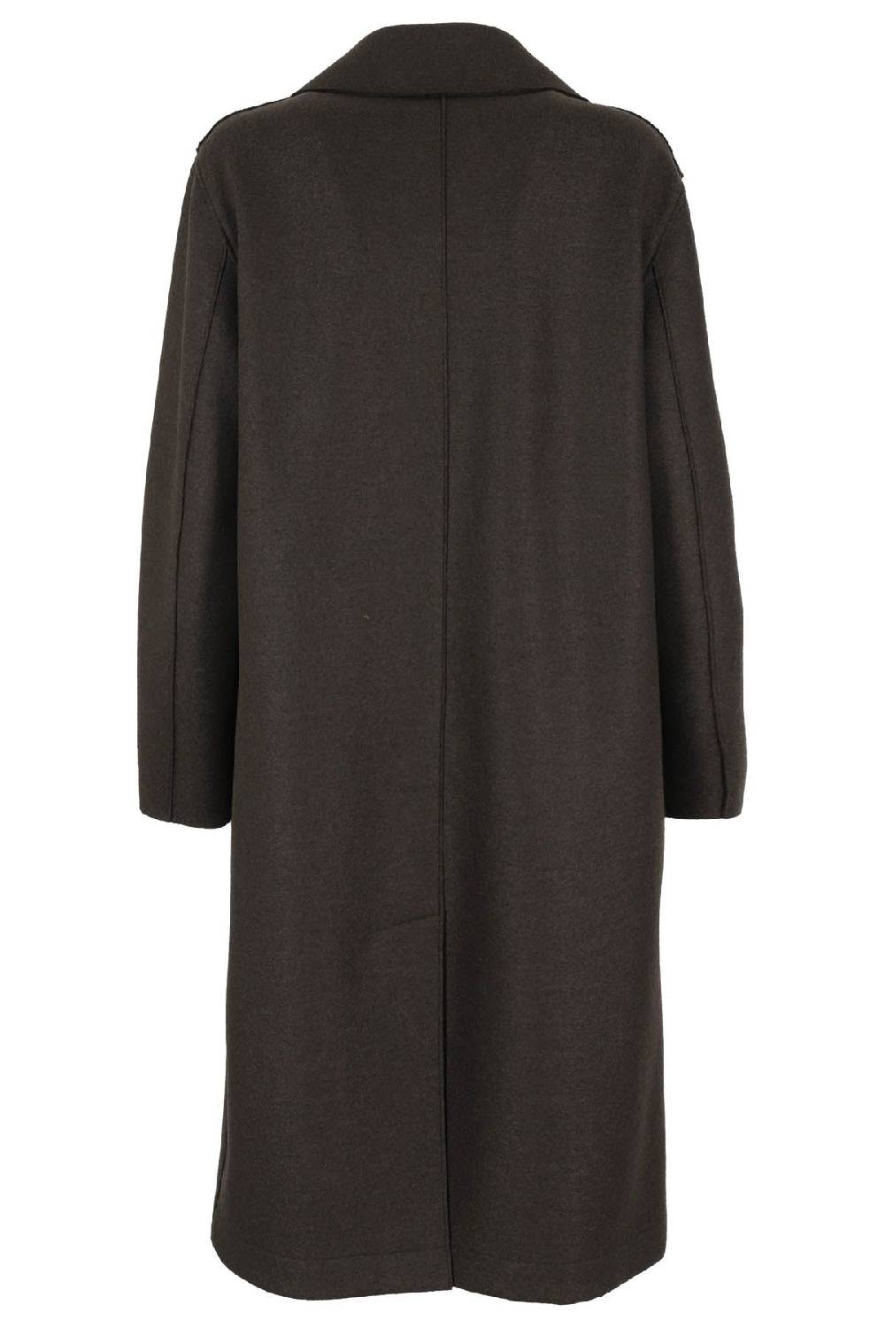 HARRIS WHARF LONDON Cappotto Sailor Dark Brown Offerta Anniversario
