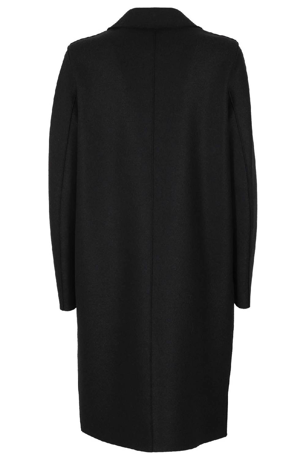 HARRIS WHARF LONDON Cappotto Over Lungo Nero Latest fashion