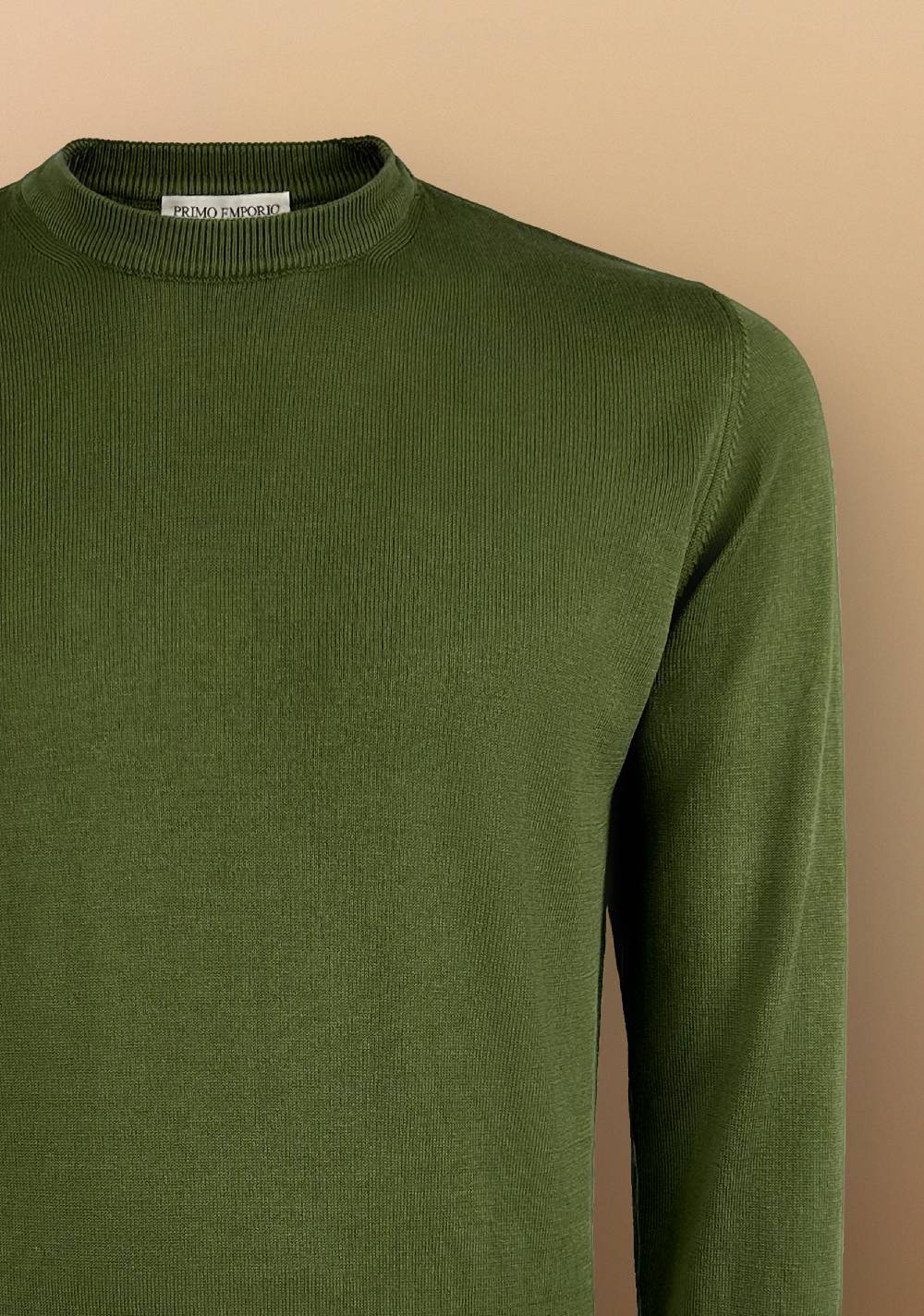 Primo Emporio Maglia filo Giro collo manica Lunga Convenienza