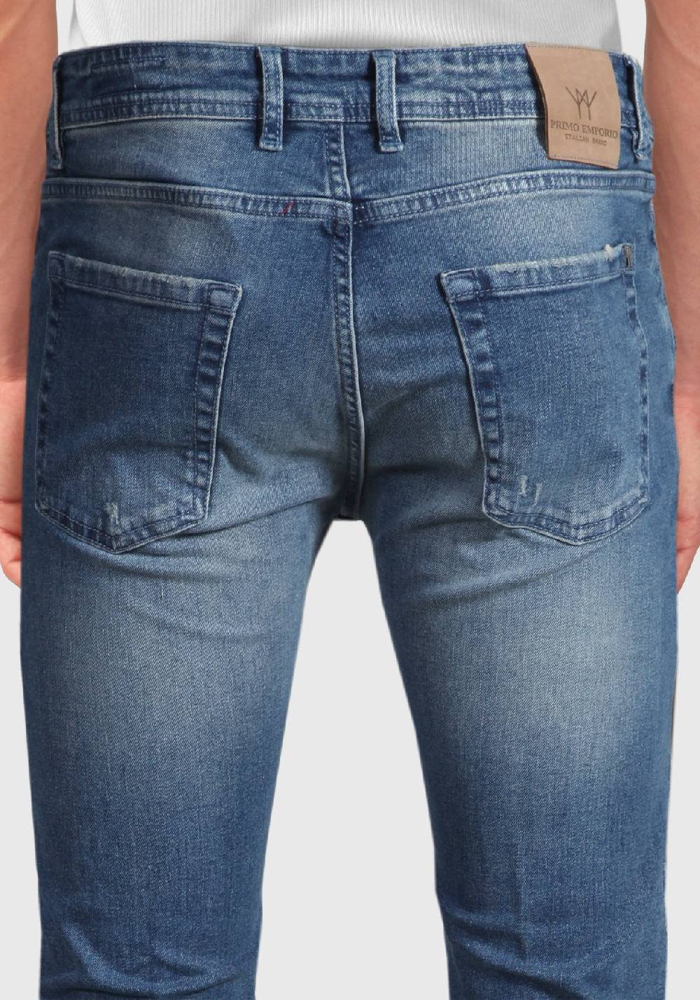 Primo Emporio Jeans regular con rotture lavaggio al Thè Acquista Ora