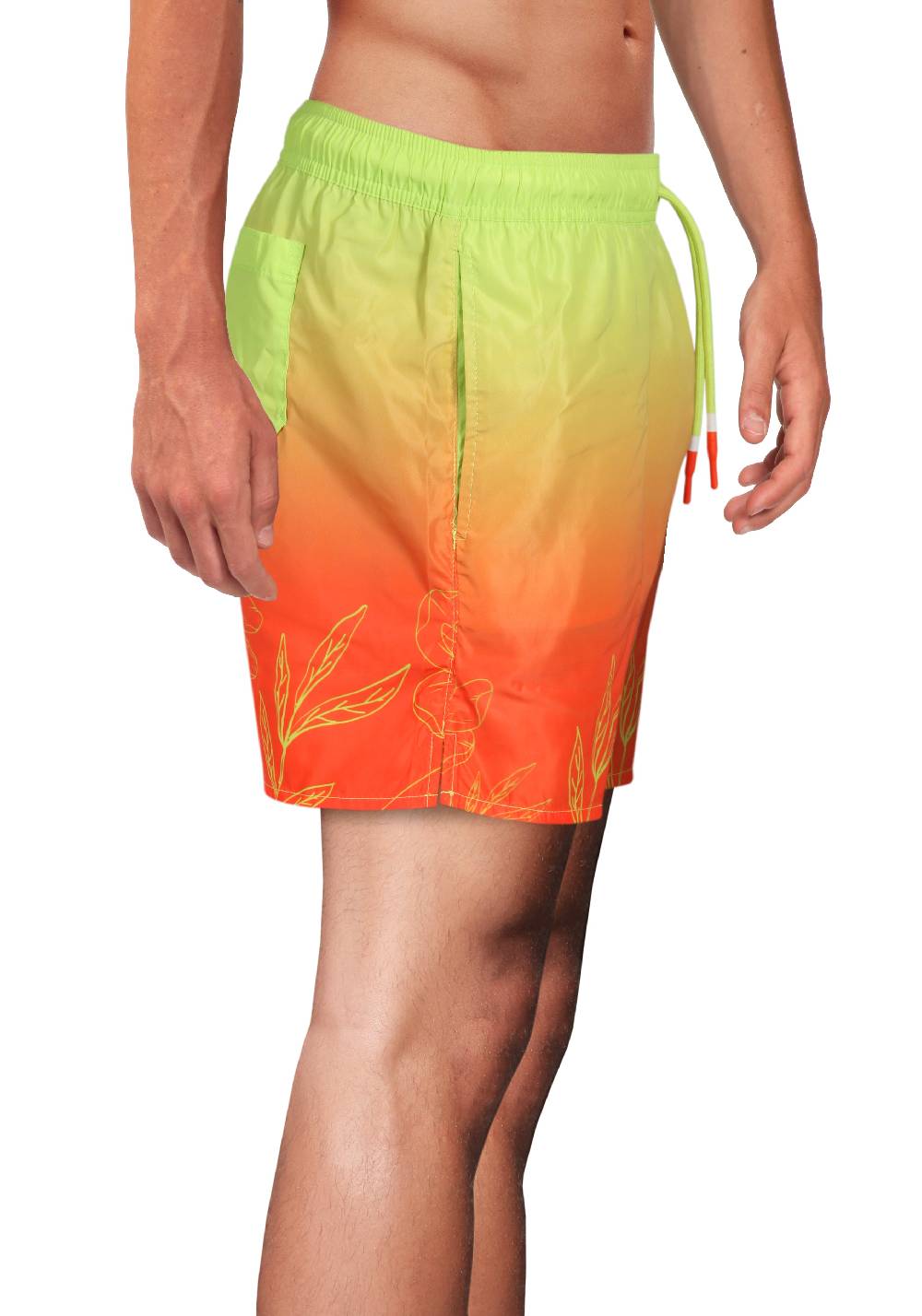 Primo Emporio Costume Stampa Digitale Arancio Convenienza