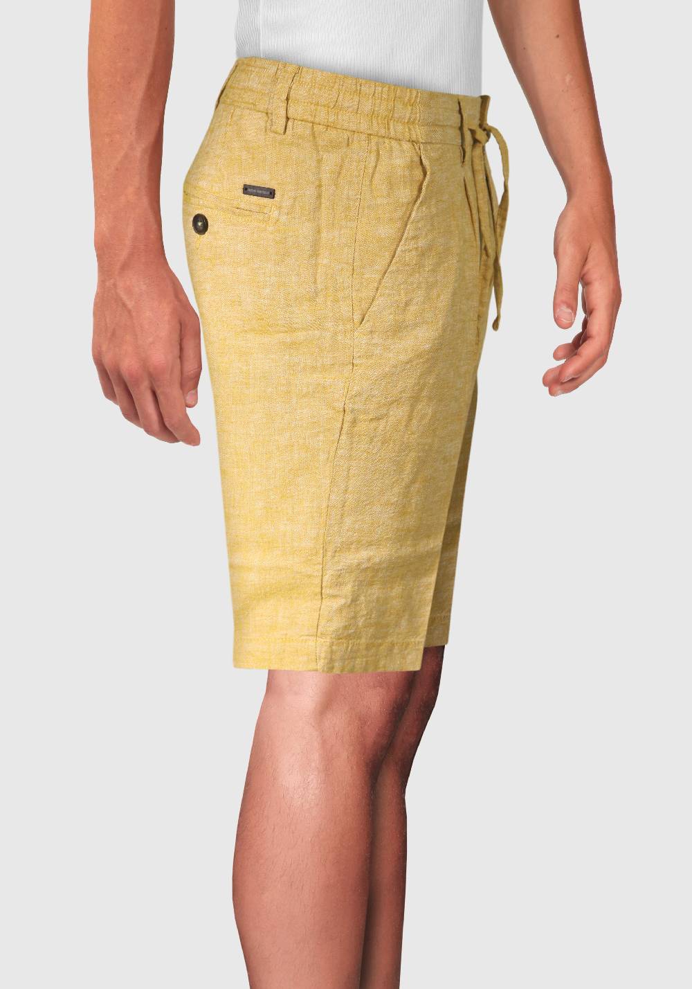 Primo Emporio Bermuda con laccio in Lino Sconto