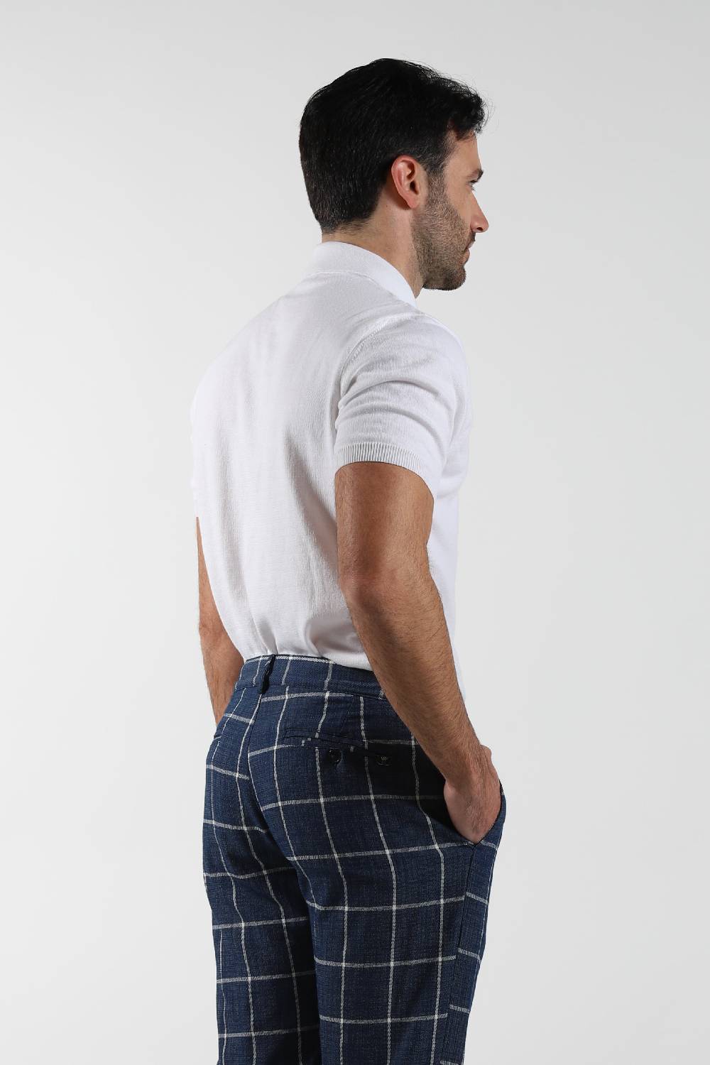 Primo Emporio Polo in filo 3 Bottoni mezza manica Saldi Di Fabbrica