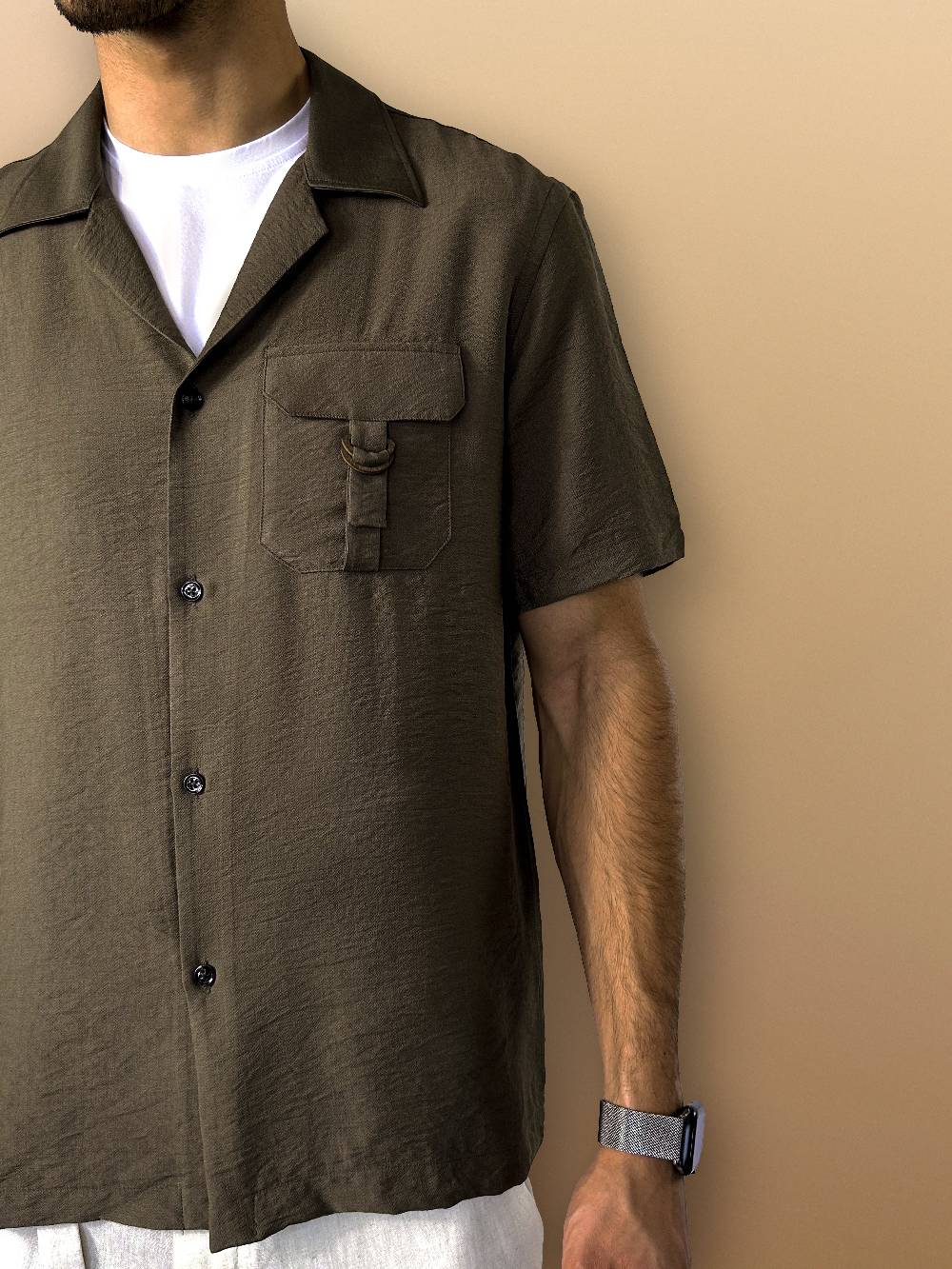 Primo Emporio Camicia mezza manica con taschino Nuova