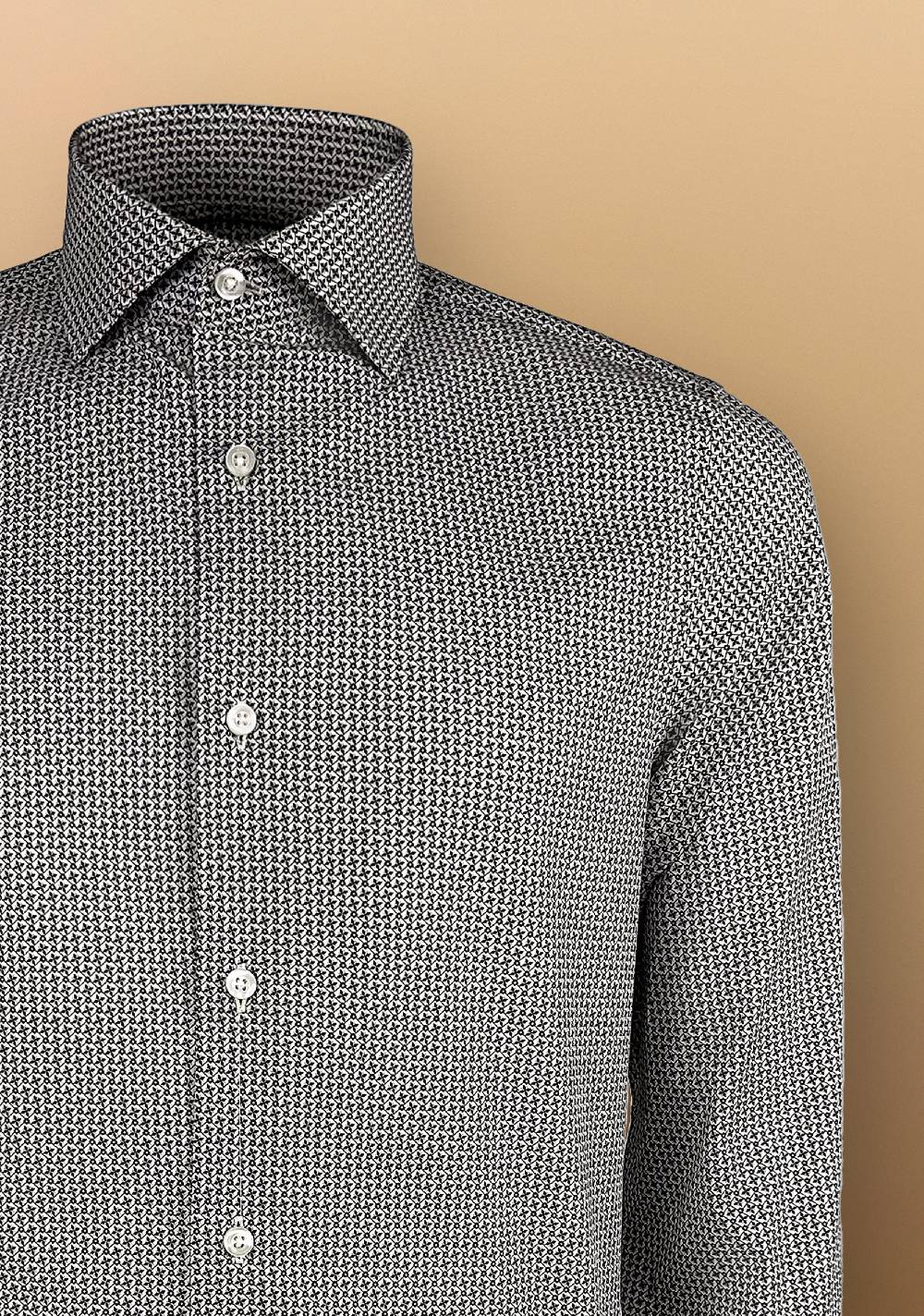 Primo Emporio Camicia in Cotone con microfantasia Vendita