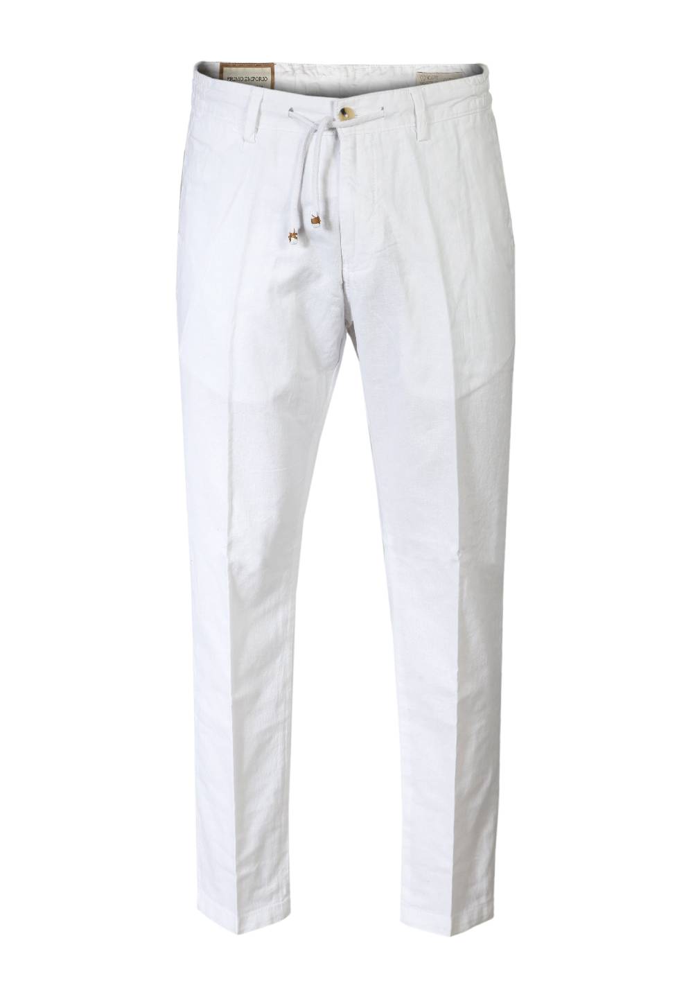 Primo Emporio Pantalone con Laccio e Bottoni - Bianco Soddisfazione Garantita