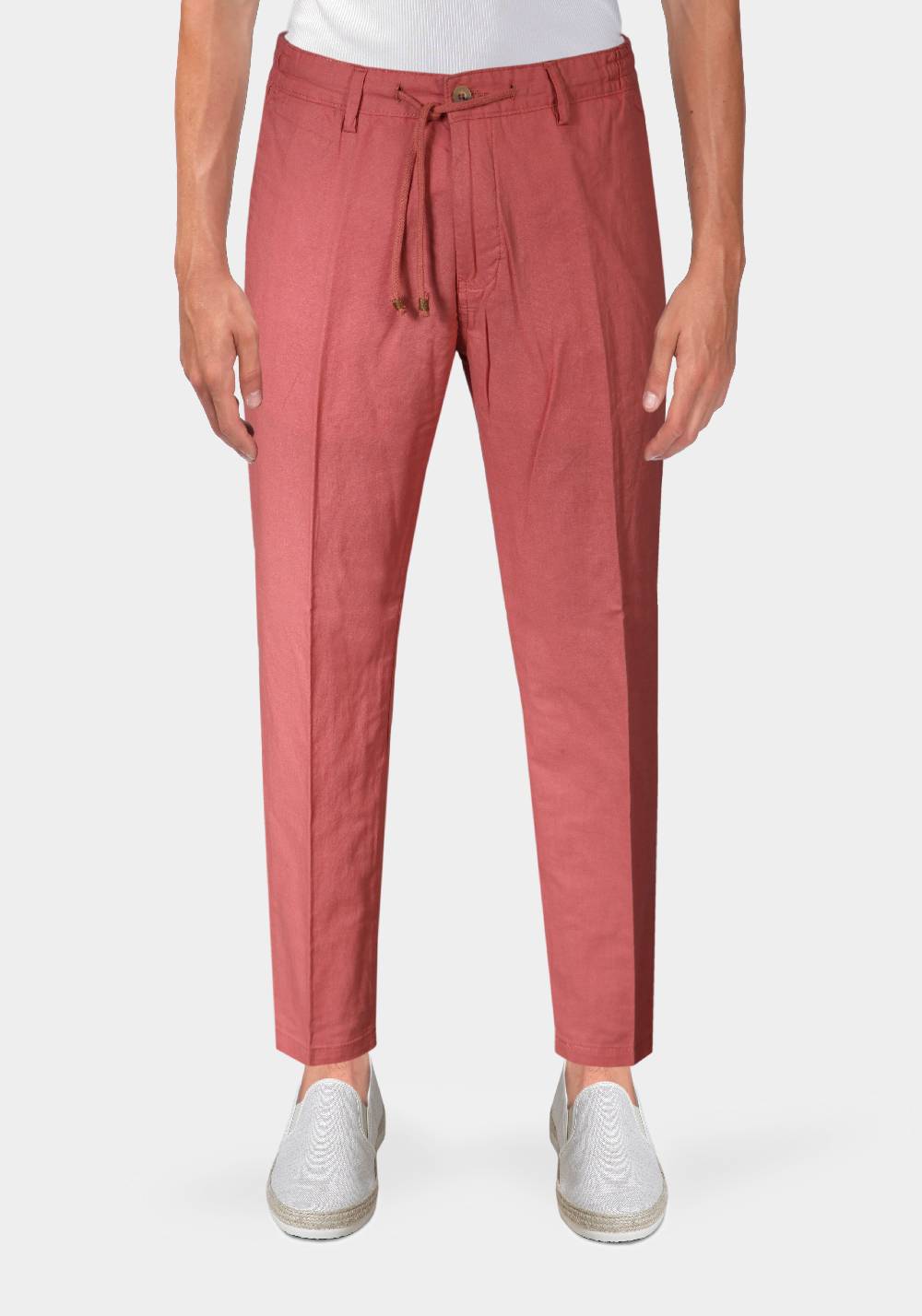 Primo Emporio Pantalone con Laccio e Bottoni - Mattone Negozi Online