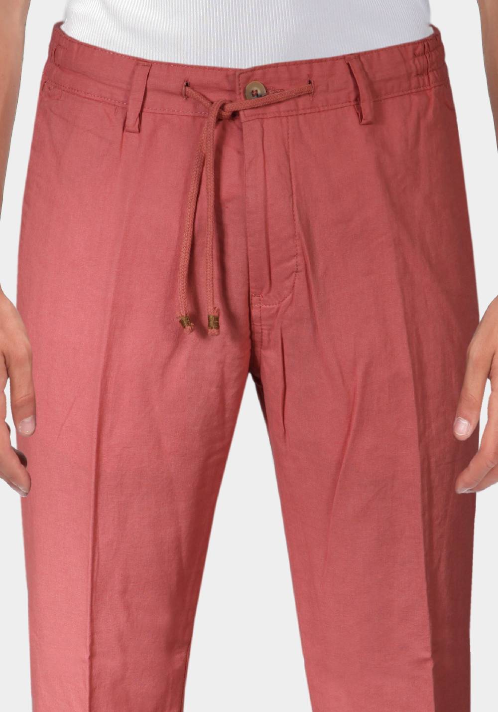 Primo Emporio Pantalone con Laccio e Bottoni - Mattone Negozi Online