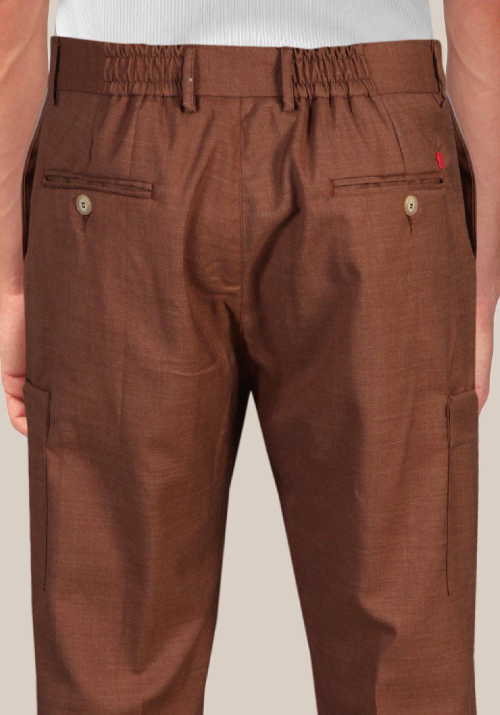 Primo Emporio Pantalone cotone con tascone laterale Consegna Veloce