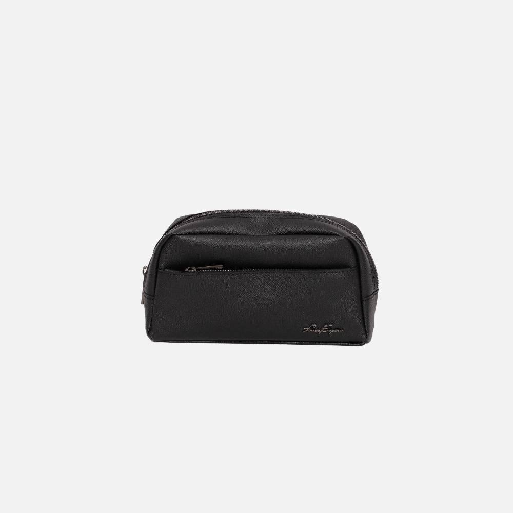 Primo Emporio Pochette Pelle Saffiano con chiusura Zip Moda