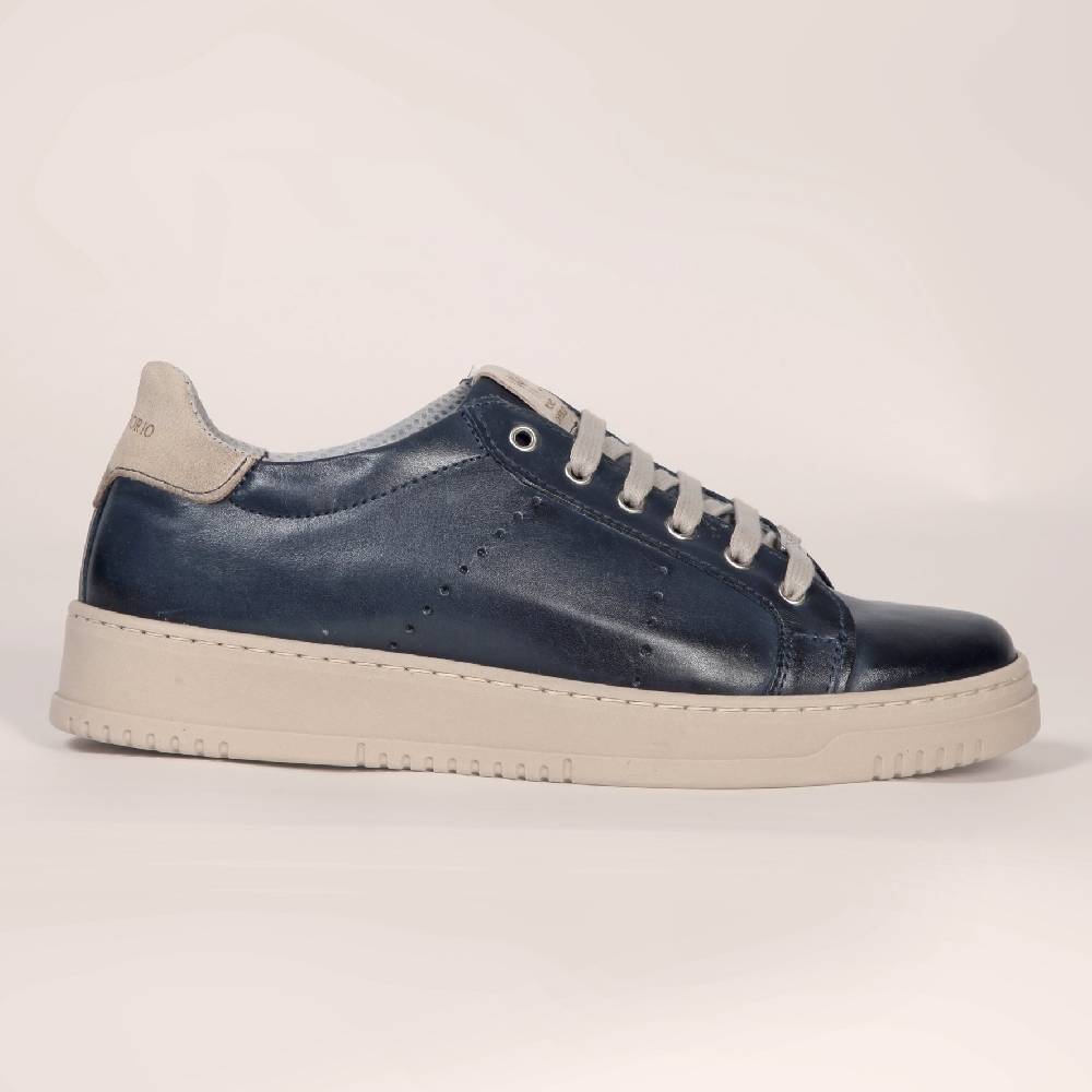 Primo Emporio Sneakers in pelle contrasto giallo interno Fino Al -60%