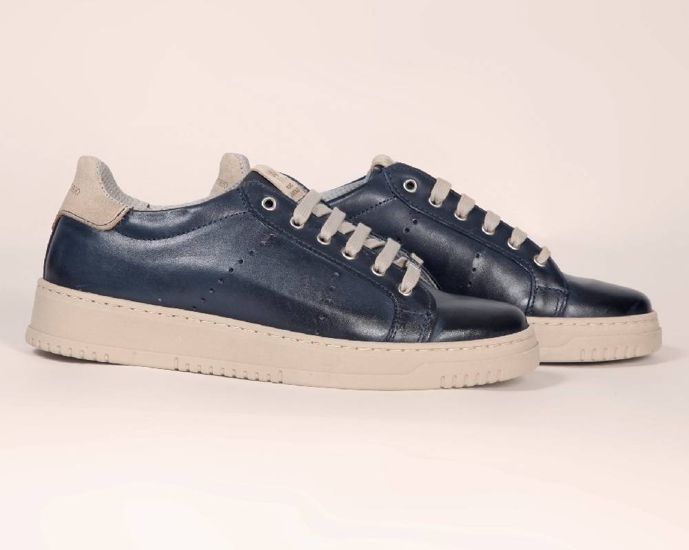 Primo Emporio Sneakers in pelle contrasto giallo interno Fino Al -60%