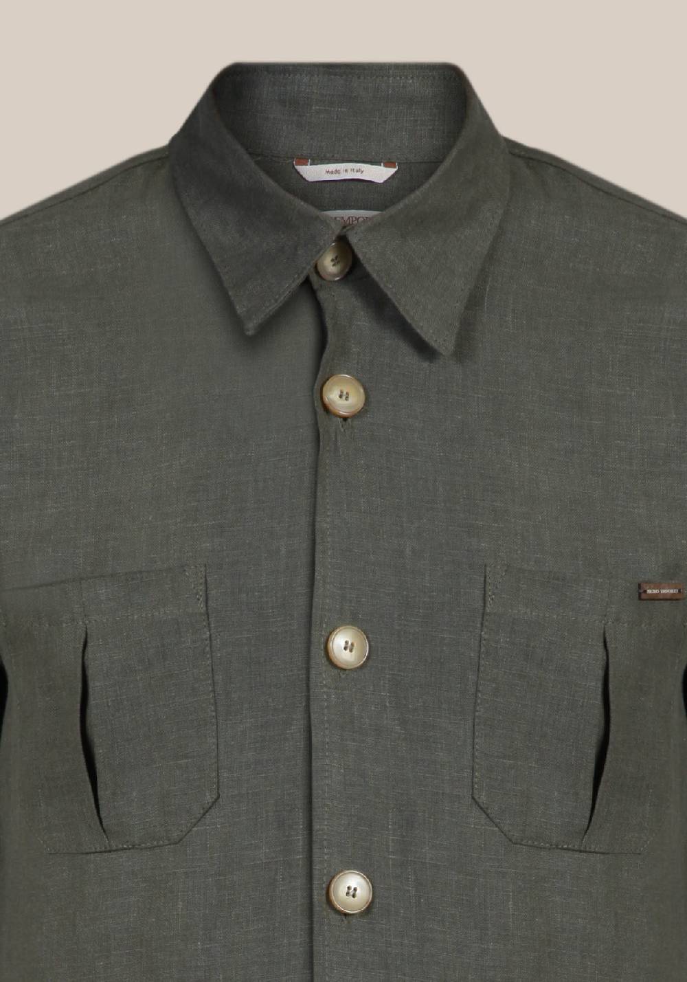 Primo Emporio Giacca Camicia in Lino Hotsell