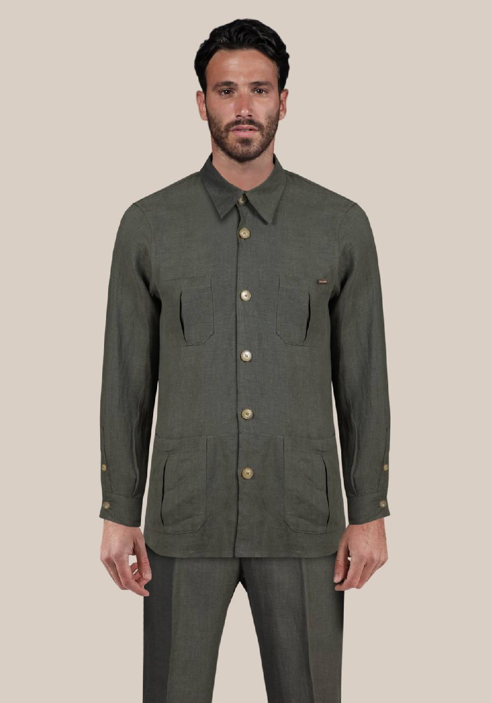 Primo Emporio Giacca Camicia in Lino Hotsell