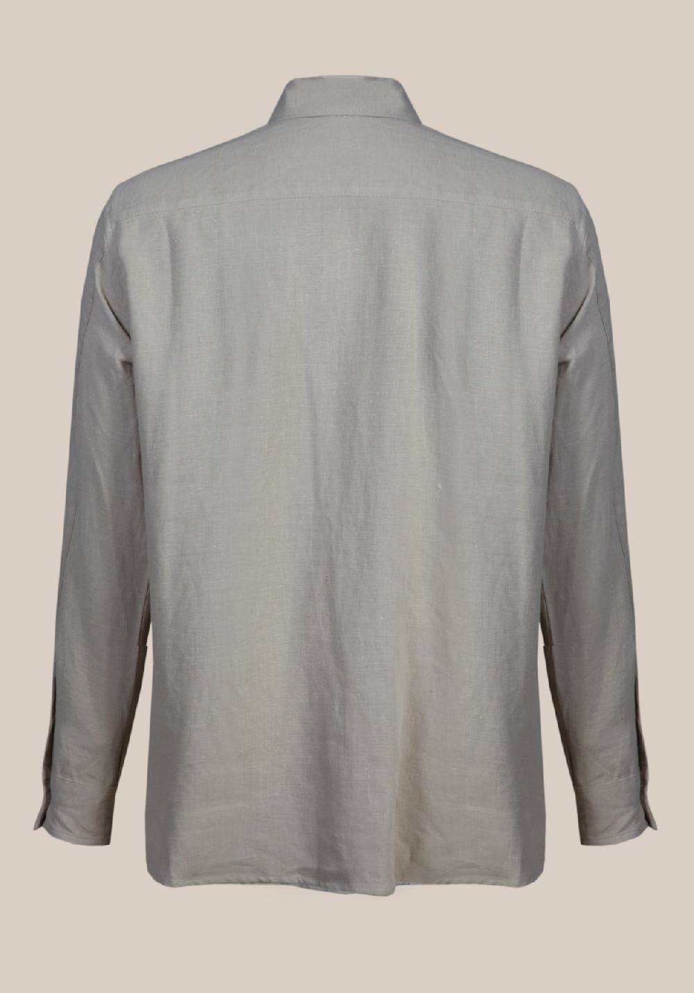 Primo Emporio Giacca Camicia in Lino Vendita Calda