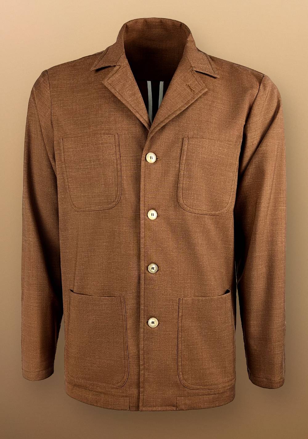 Primo Emporio Giacca camicia con Tasche a Toppe I Più Venduti