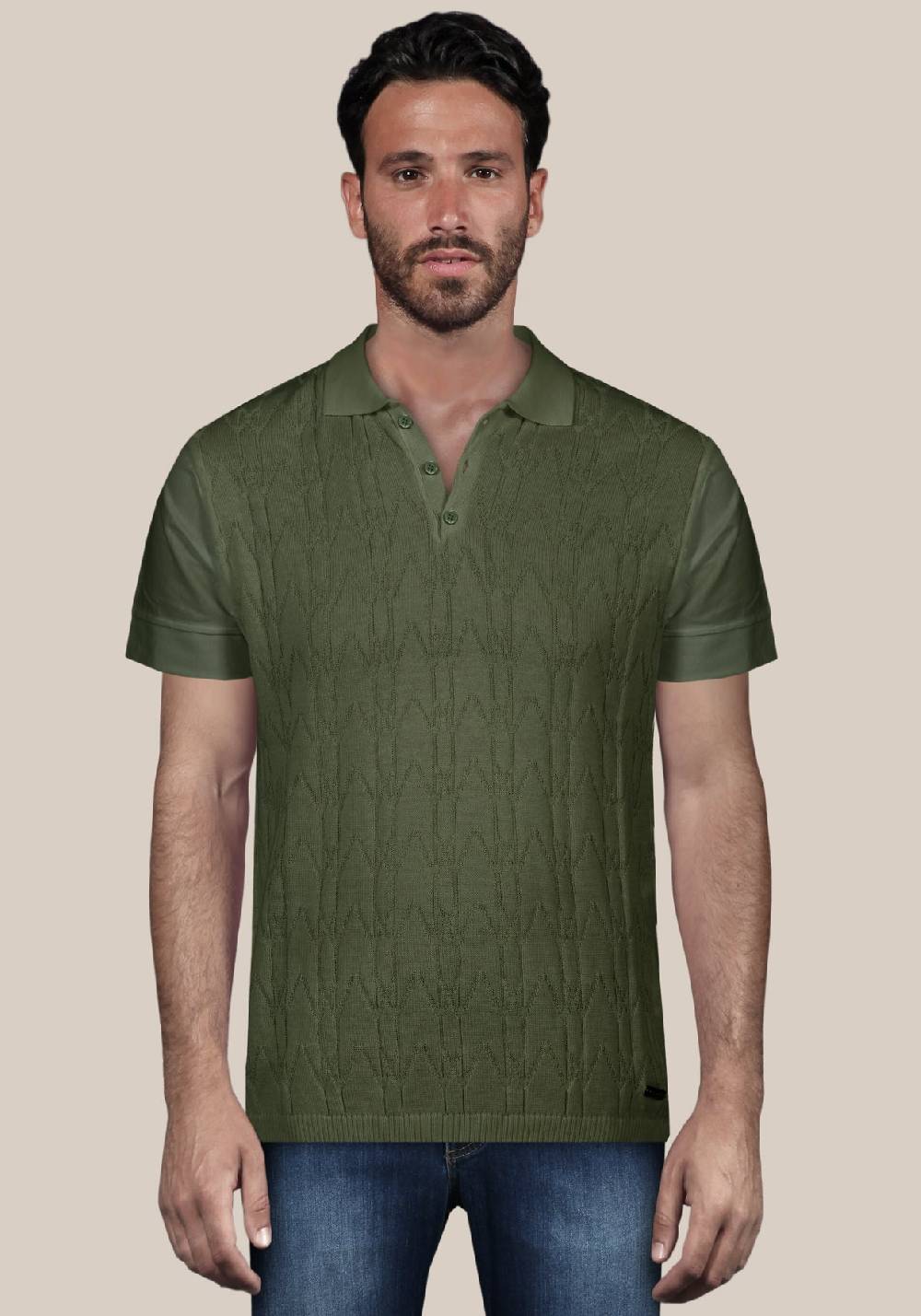 Primo Emporio Polo in cotone grammatura logo Nuova